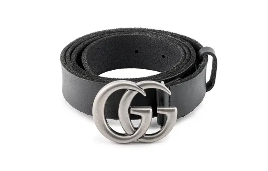 GUCCI Gg Logo Buckle Belt