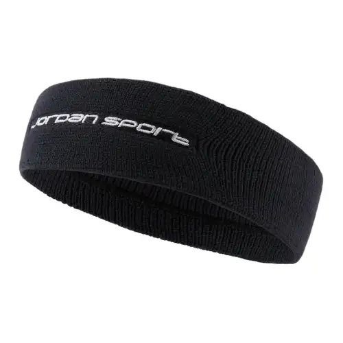 Nike Design elastic black headband for men and women, for beloved