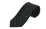 GUCCI Silk Ties Men's Marine Blue