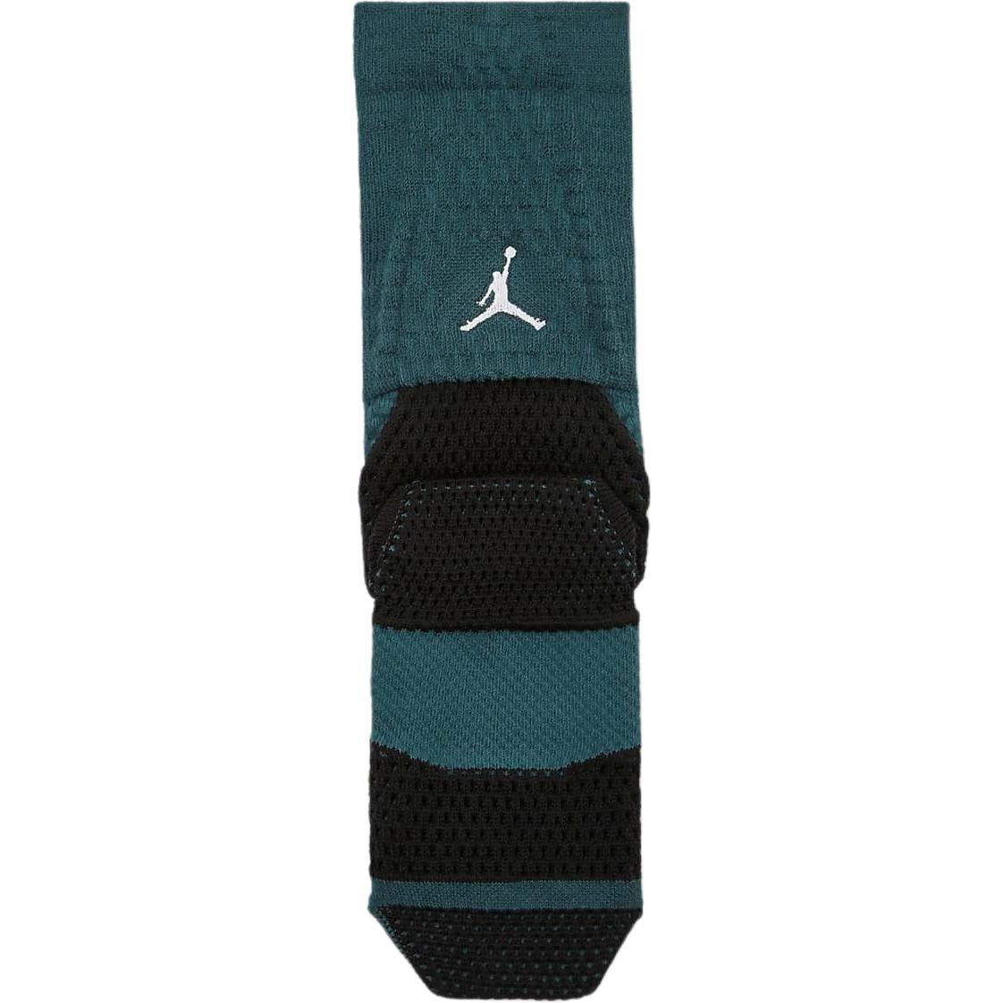 Jordan Unicorn Dri FIT ADV Crew Socks Unisex 1 Pack Oxidized Green/Black/White