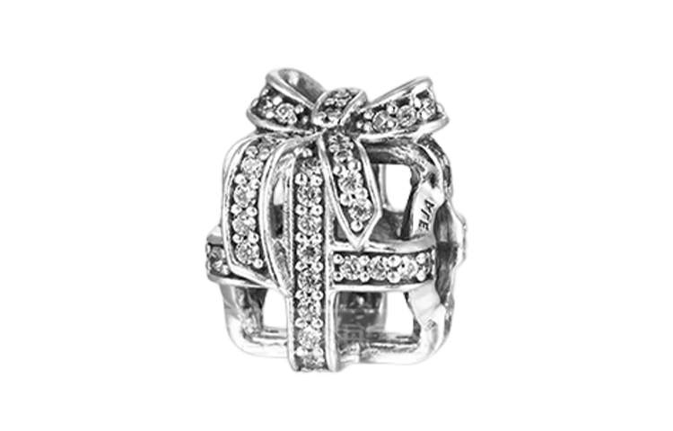 Pandora Pandora, design accessory with bow, silver 925 sample