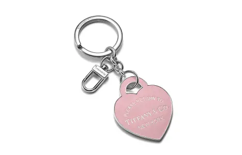 TIFFANY & CO. Keychains Unisex Pink