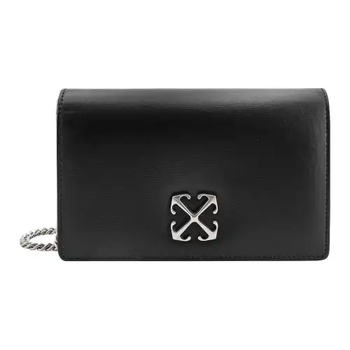 【Zoomed Imagery】Arrows-motif leather cross-body bag