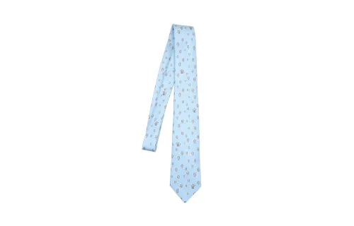 HERMES Ties Men's Blue