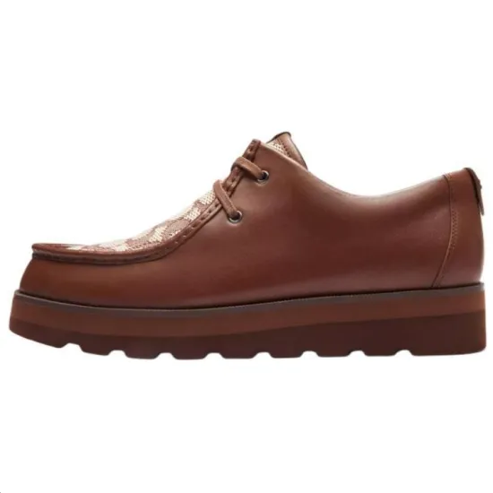 COACH Men's Casual Shoes Men Low-Top Beige Brown
