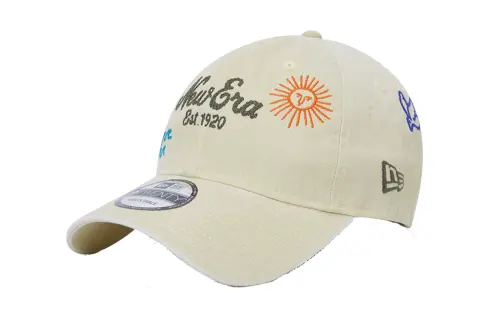New Era Baseball Caps Unisex Beige