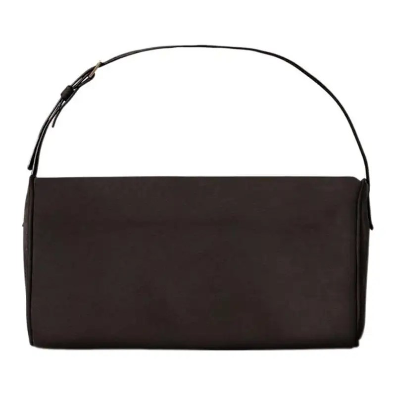 THE ROW 90's Leather Shoulder Bag, Handbag Women's Woody Brown
