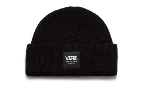 Vans Ribbed Fabric Beanies Men's Black