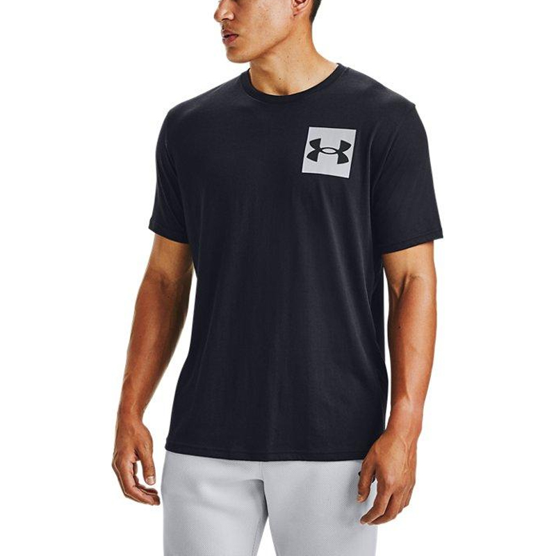 Мужская футболка Under Armour Under Armour logoT (черная) — фото 4