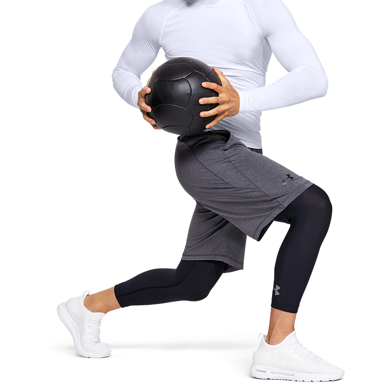 Under Armour Fitness Clothing Men's White Moderate