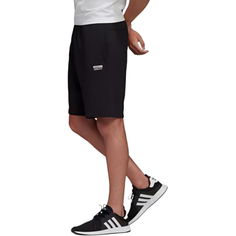 Мужские шорты adidas originals (черные) — фото 6