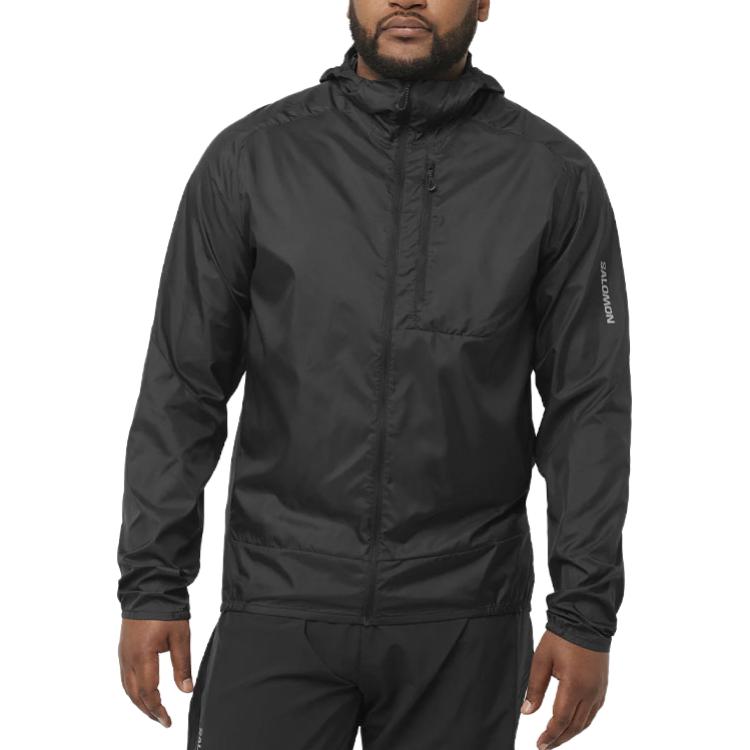 SALOMON Bonatti Running Coat Men’s Black