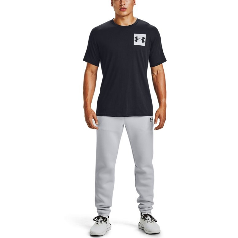 Мужская футболка Under Armour Under Armour logoT (черная) — фото 3