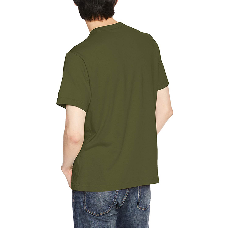 Футболка Champion Script Logo Tee (хаки) — фото 3