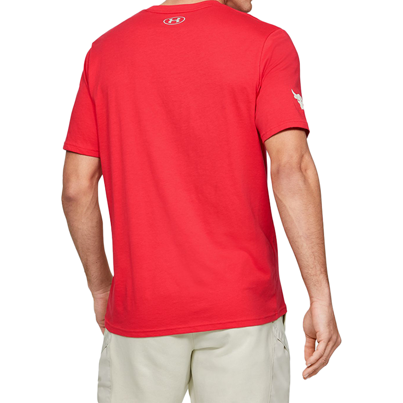 Мужская футболка Under Armour T (красная) — фото 5