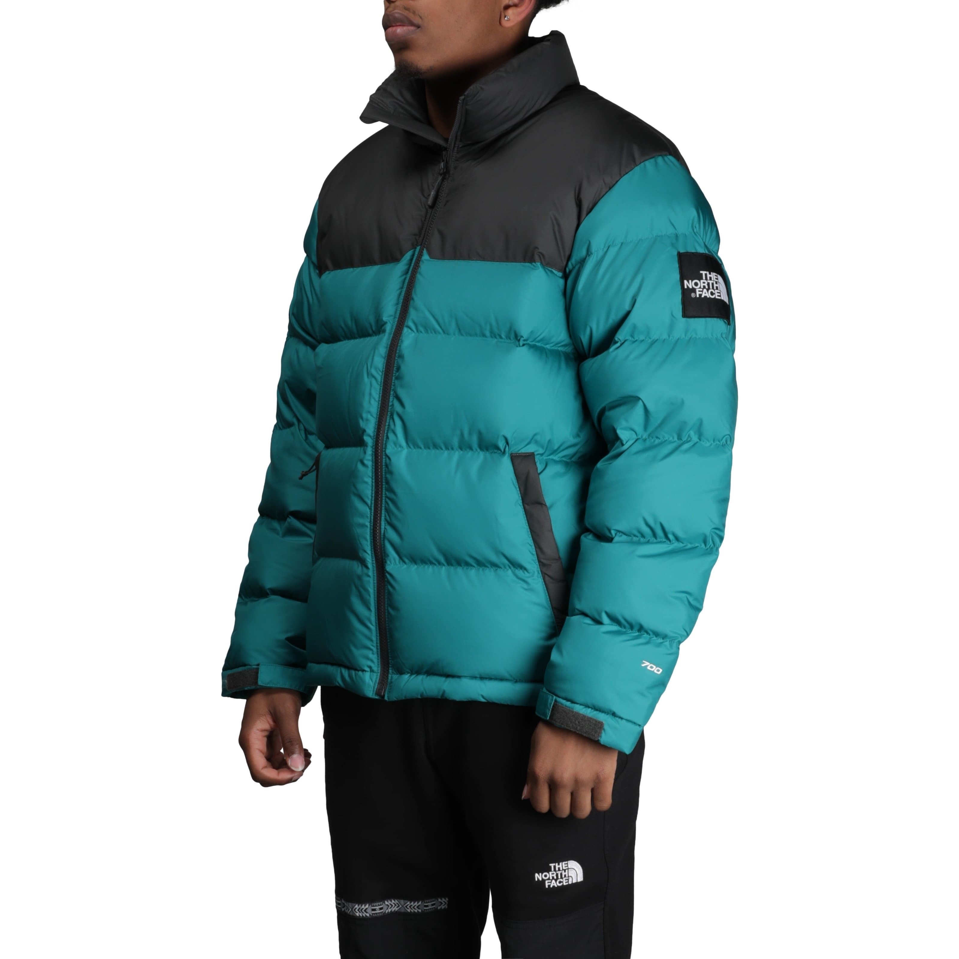 Куртка The North Face 1992 Nuptse Jacket (голубая) — фото 6