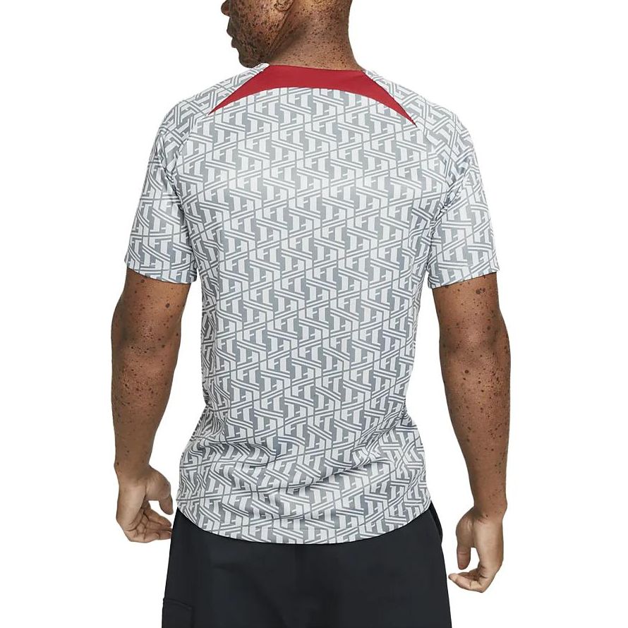 Nike Soccer Jerseys Men’s Gray Moderate Straight Fit