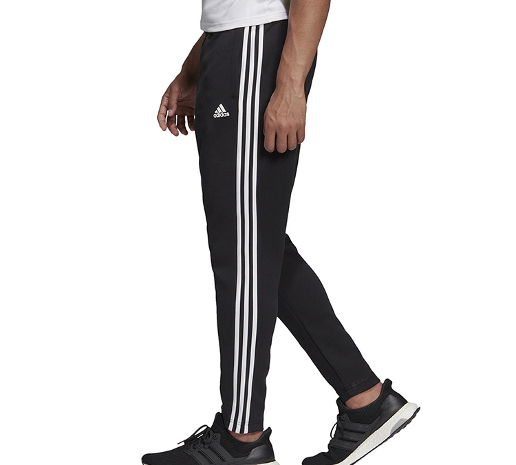 Мужские штаны adidas M MH 3S TP2 (черные) — фото 4