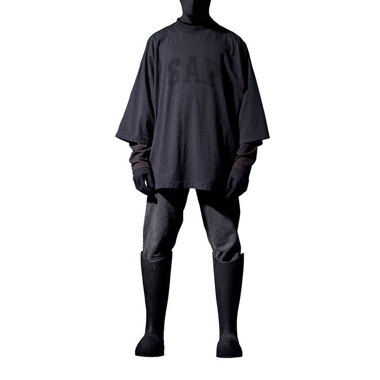 YEEZY x Balenciaga  YEEZY X Gap X Balenciaga Dove 3/4 Sleeve Tee LogoT