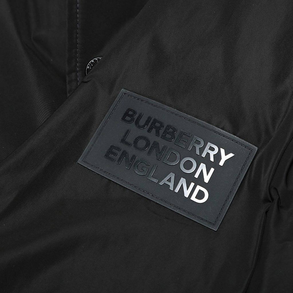 Мужская куртка Burberry (черная) — фото 7