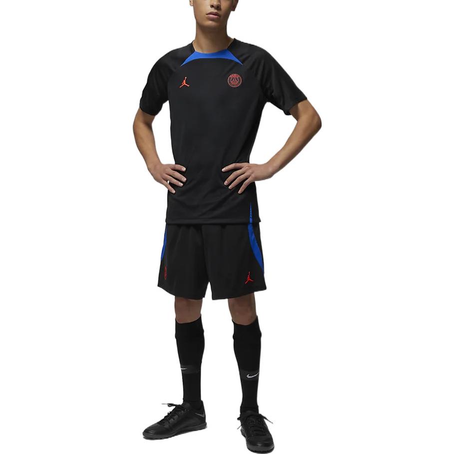 Jordan Nike PSG X Jordan Soccer Jersey Men’s Black