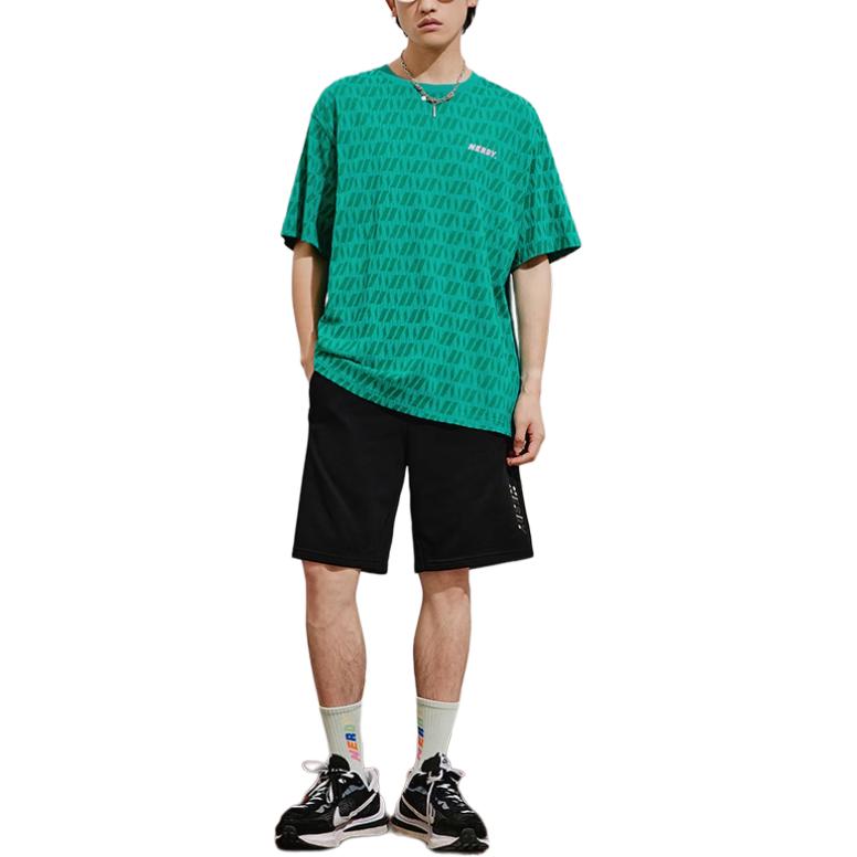 Nerdy Sports Shorts Unisex Black Moderate