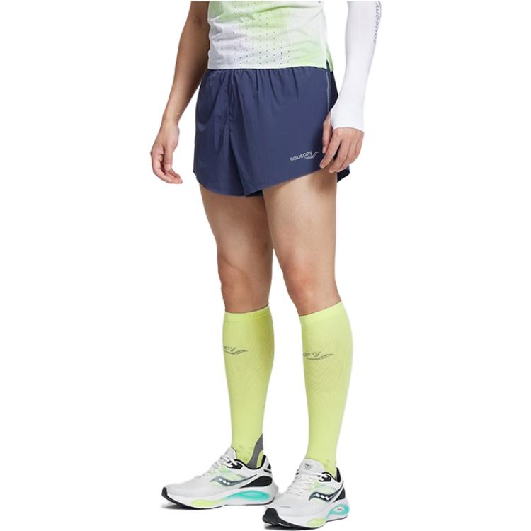 Saucony Running Shorts Men’s Ebony Feather Blue