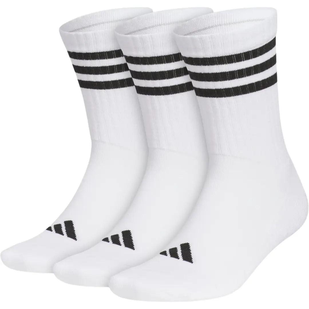 Adidas CUSHIONED CREW SOCKS Crew Socks Unisex White/Black