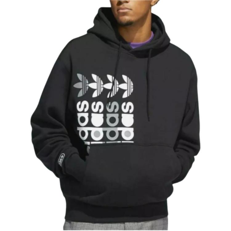Мужское худи adidas originals Frm hoody (черное) — фото 6