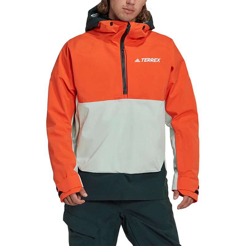 Adidas Terre Ski Top Men’s Semi Impact Orange/Dark Green/Linen Green
