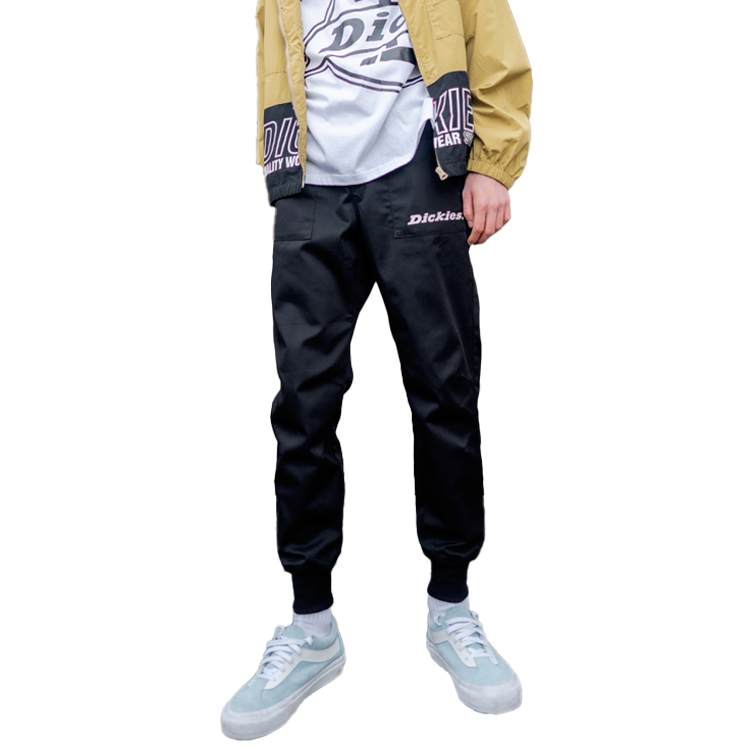 Мужские штаны Dickies с регулируемым поясом (черные) — фото 3