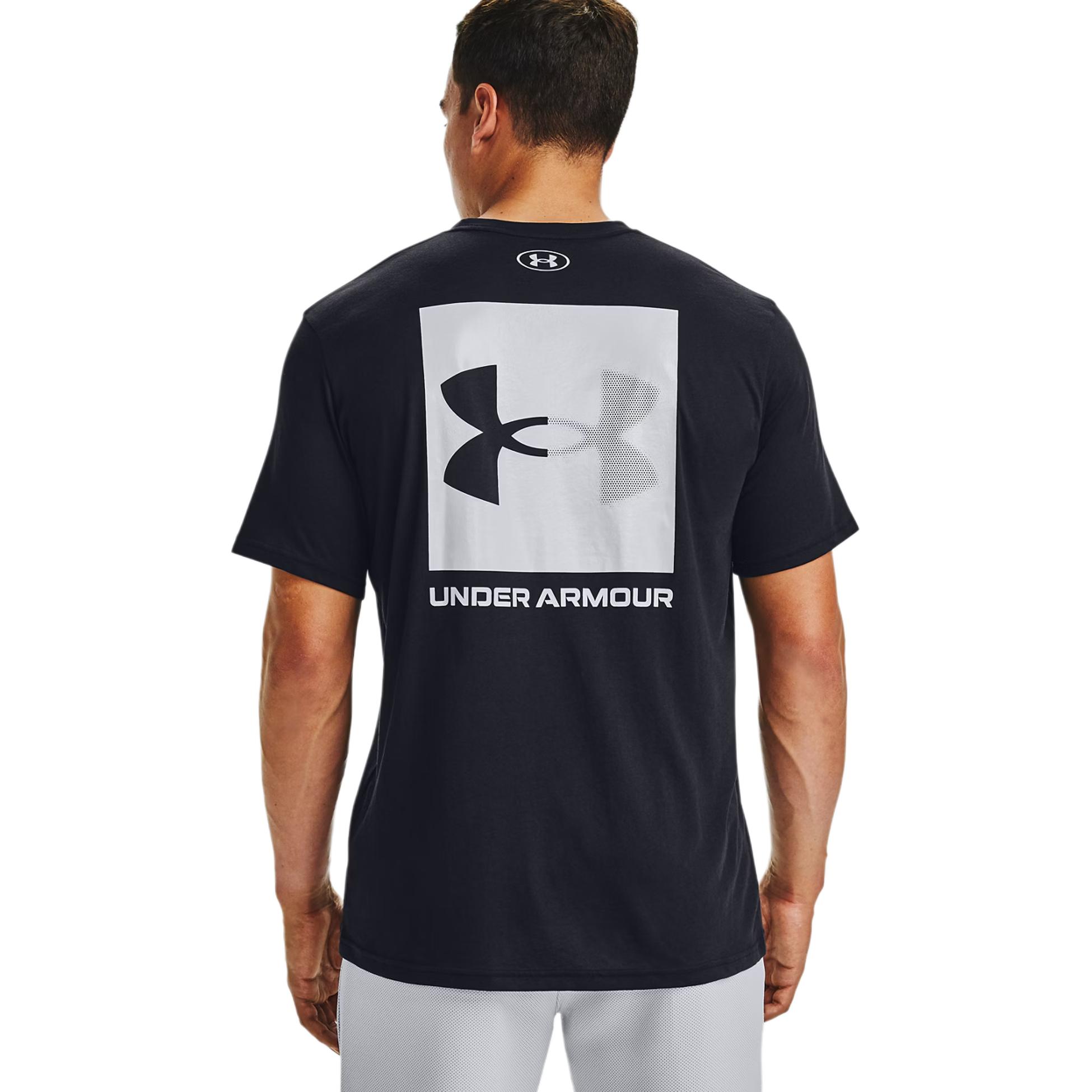 Мужская футболка Under Armour Under Armour logoT (черная) — фото 5