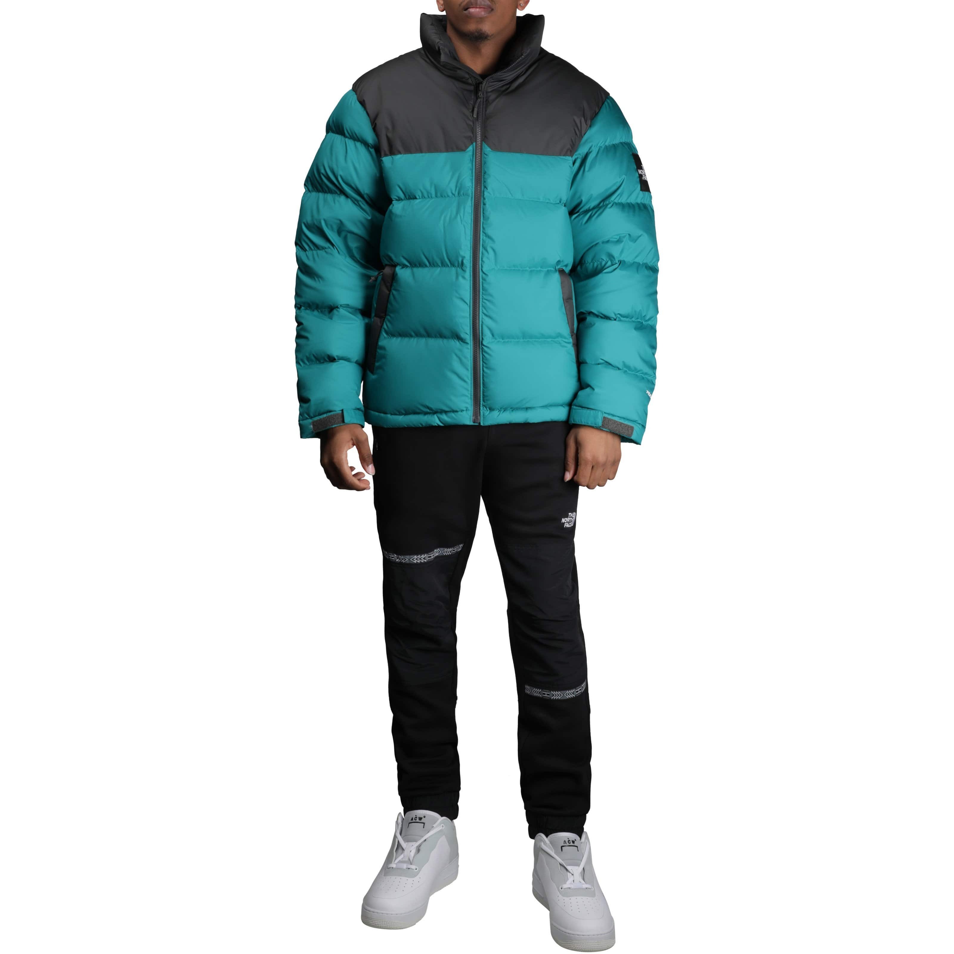 Куртка The North Face 1992 Nuptse Jacket (голубая) — фото 3