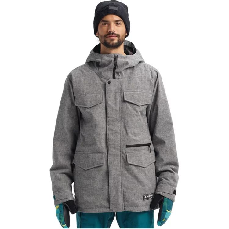 BURTON COVERT Ski Top Men’s Gray