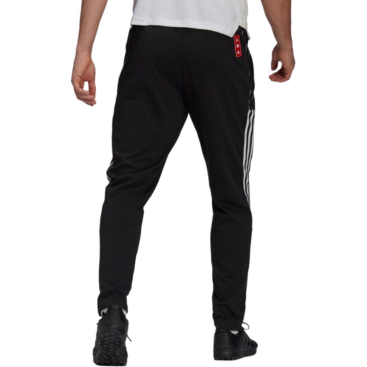 Мужские штаны adidas Manchester United (черные) — фото 3