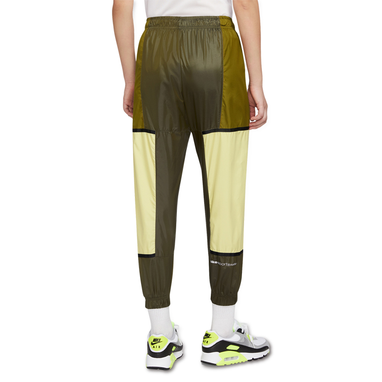 Женские штаны Nike sportswear (зеленые) — фото 4