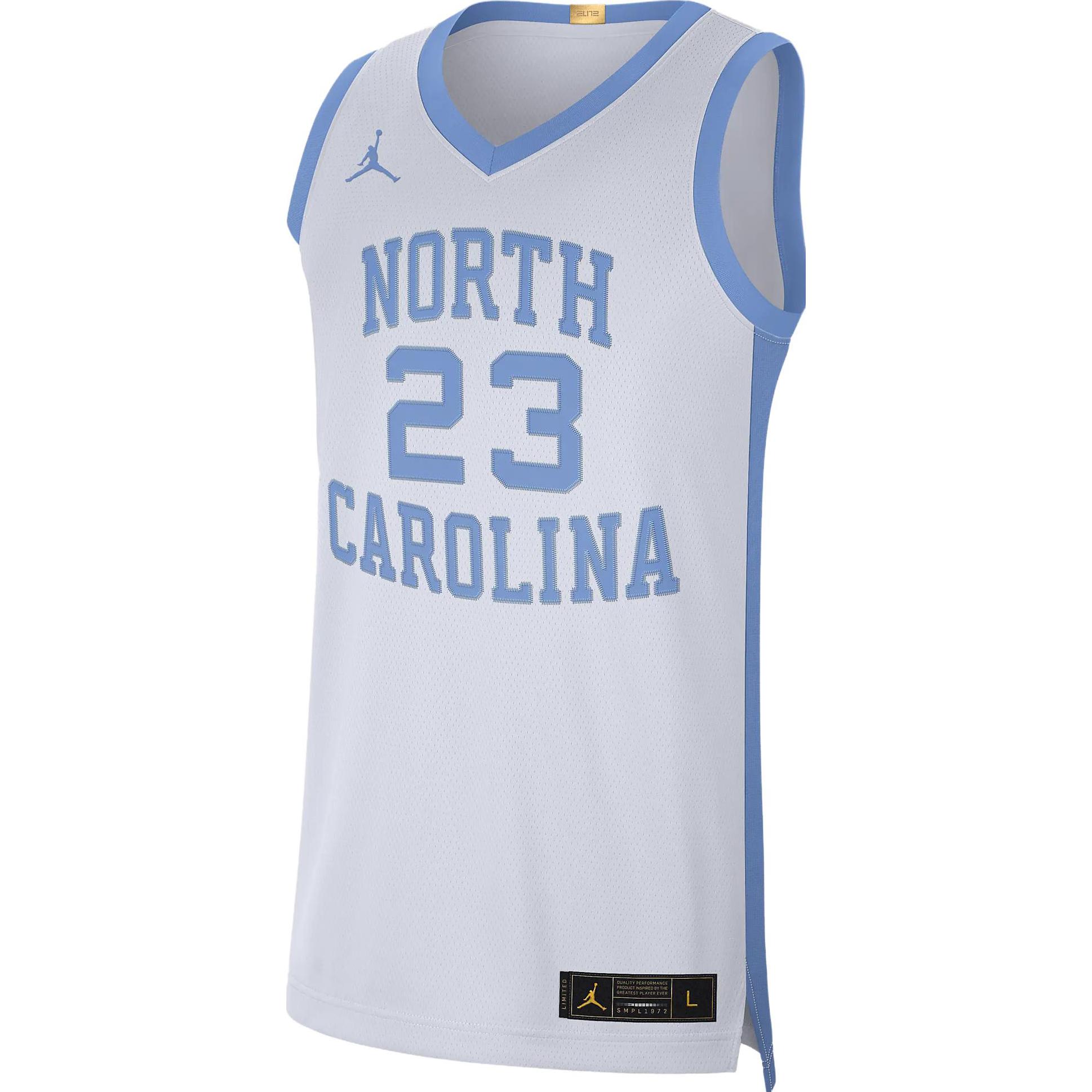 Jordan Basketball Jersey Men’s White Blue