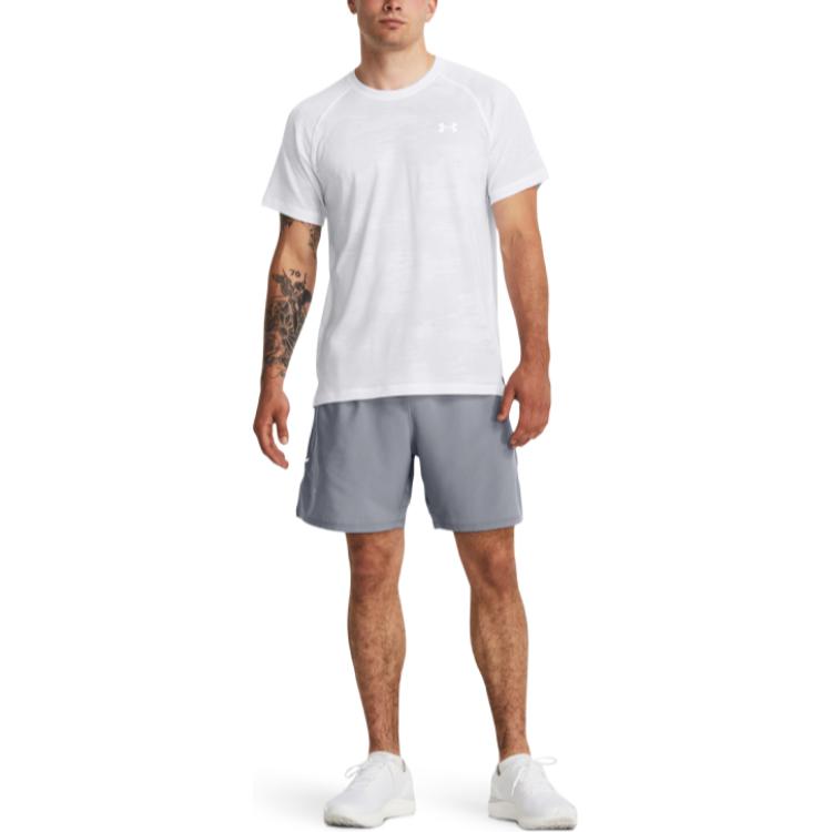 Under Armour Launch Sports Shorts Men’s Gray Moderate