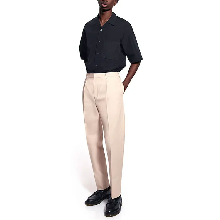 Мужская рубашка UNIQLO × Jil Sander +J (черная) — фото 2
