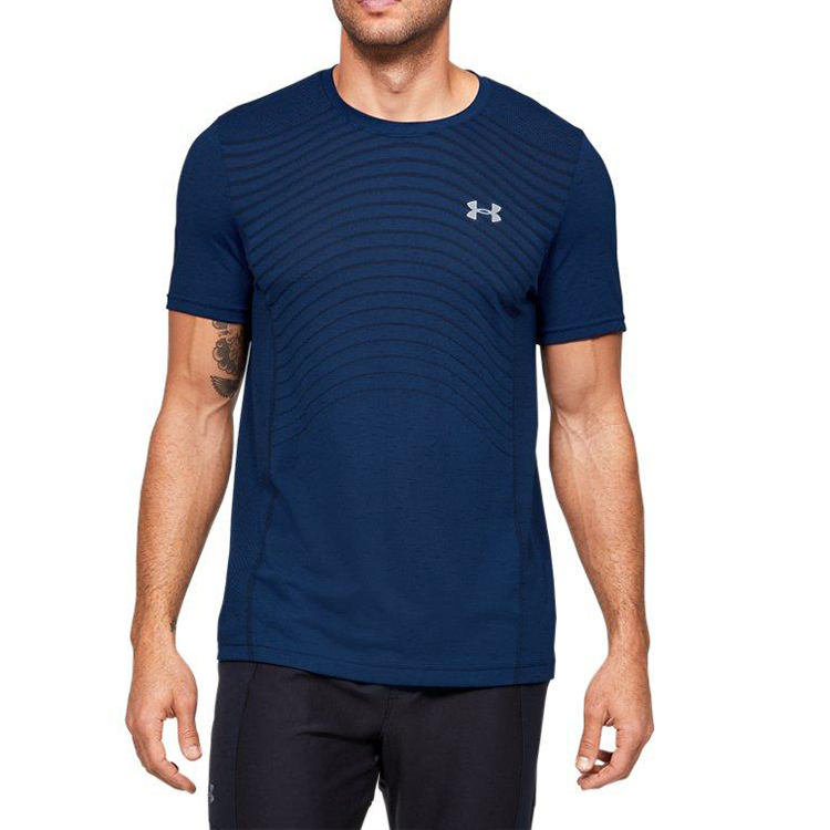 Мужская футболка Under Armour (синяя) — фото 4