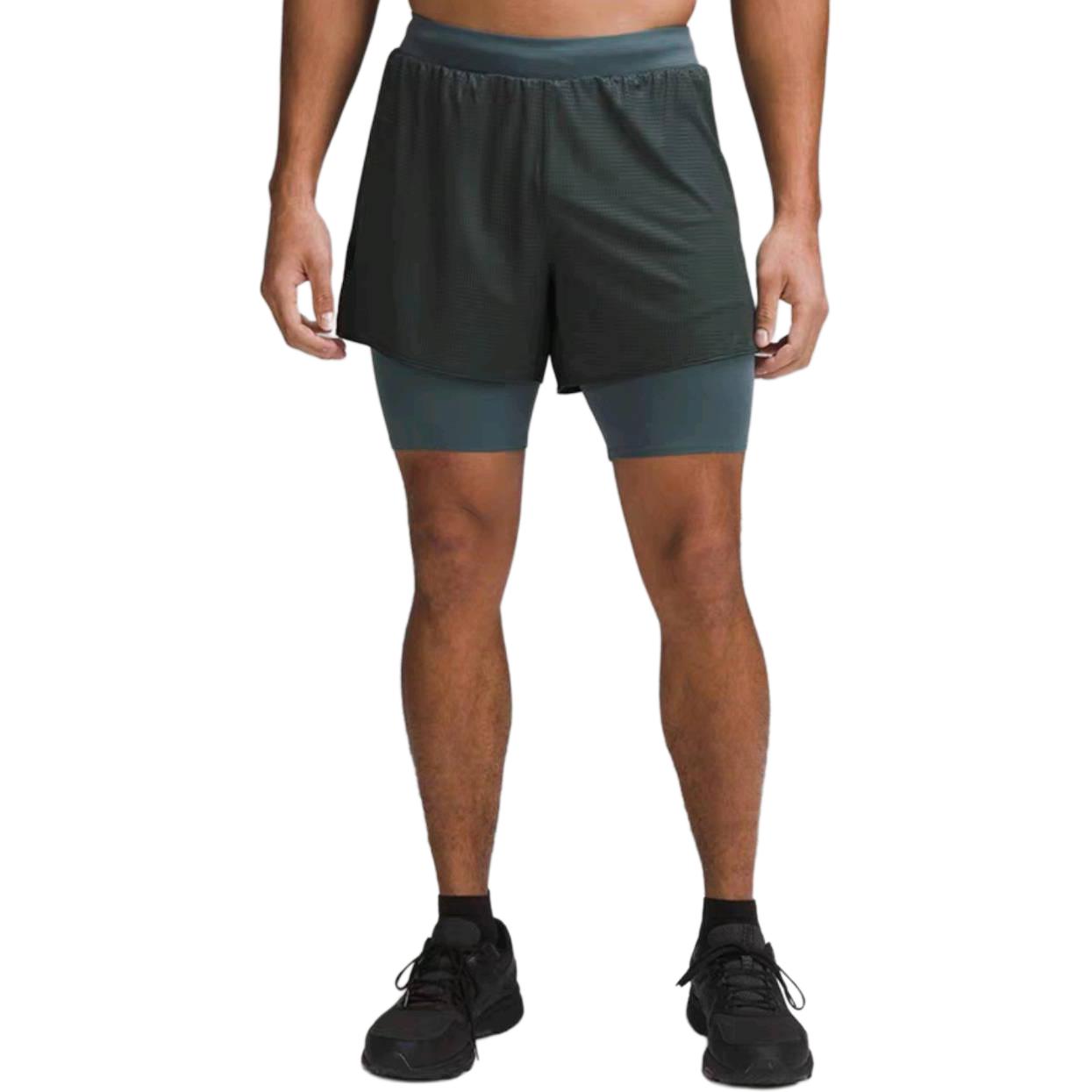 Lululemon Grid Mesh Sports Shorts 4.5′ Men’s