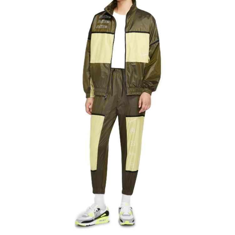 Женские штаны Nike sportswear (зеленые) — фото 5