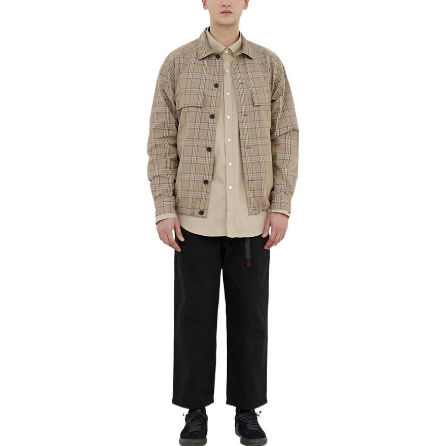 Мужские брюки Gramicci SS22 Tapered (бежевые) — фото 4