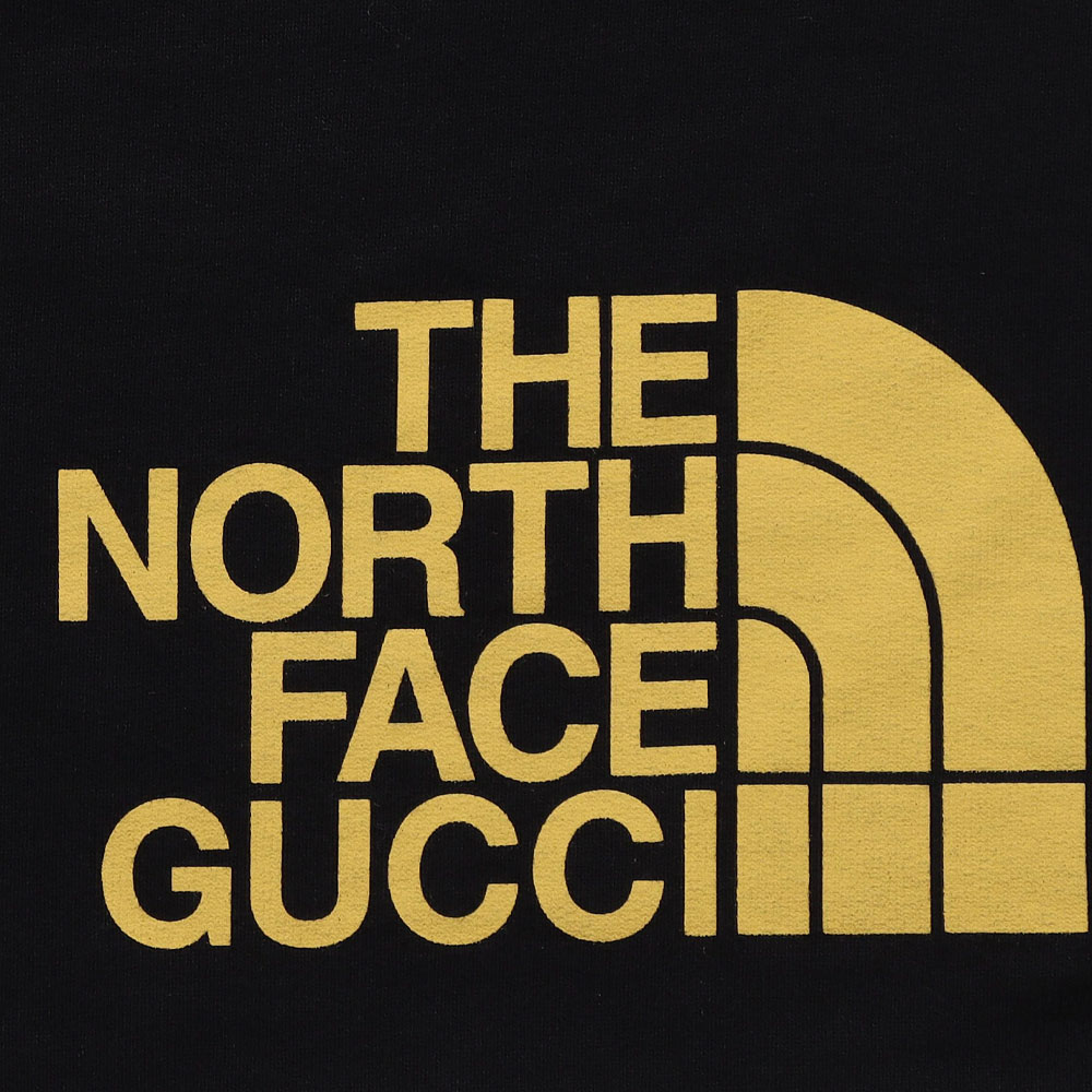 Мужские шорты Gucci x The North Face (черные) — фото 7