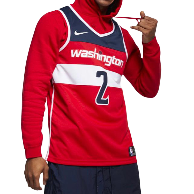 Мужские спортивные штаны Nike NBA Icon Edition Swingman Jersey (красный) — фото 3