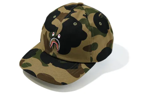 Bape 1st Camo Shark Panel Cap