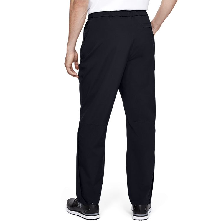 Мужские штаны Under Armour Rain Golf Rain (черные) — фото 4