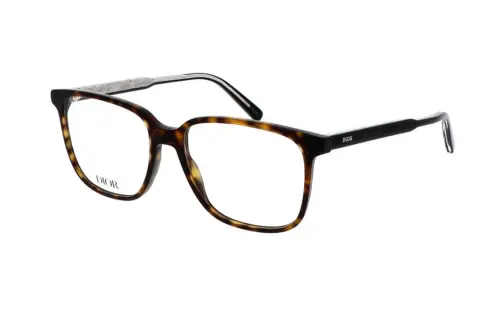 DIOR Acetate Irregular Shape Eyeglass Frames Unisex Tortoiseshell