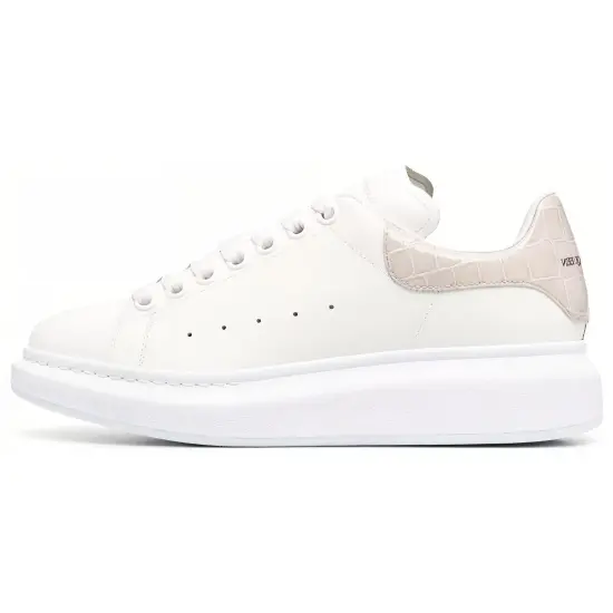 Alexander McQueen Oversized Sneaker 'White Champagne' Women's