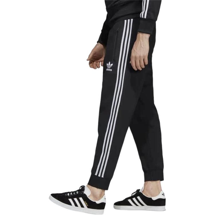 Мужские штаны adidas originals (черные) — фото 5